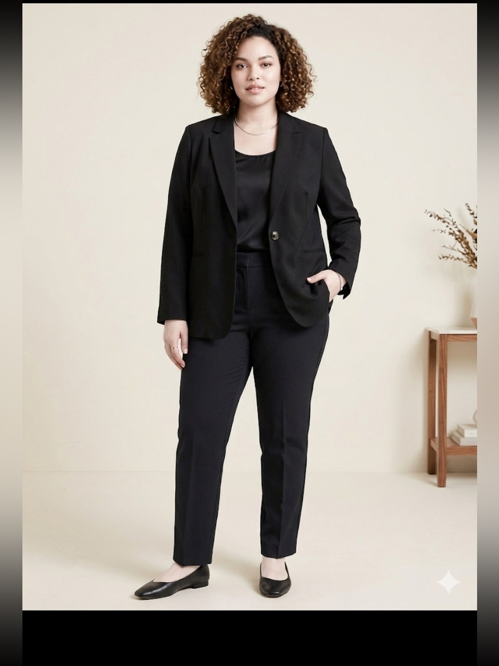 Alex Marie Black Blazer – Size 16